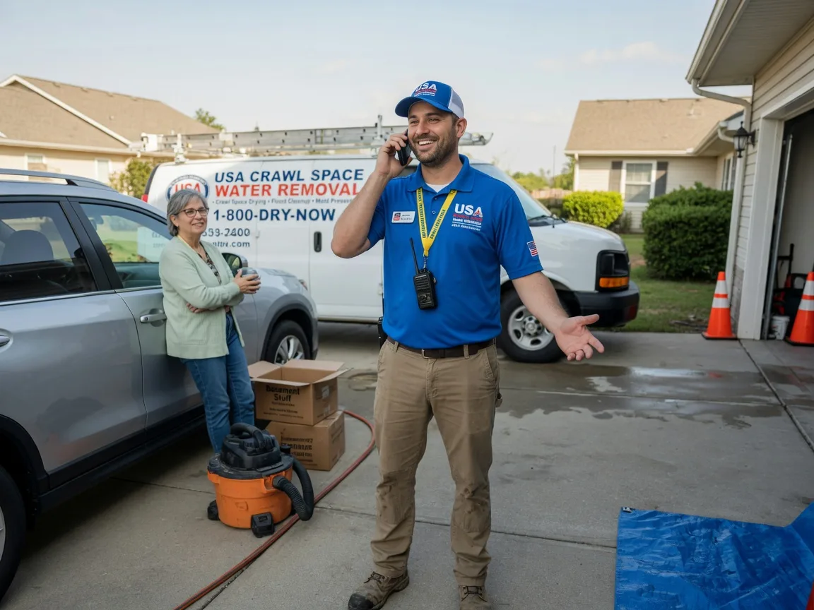 Crawl Space Water Removal Batson, TX FAQs